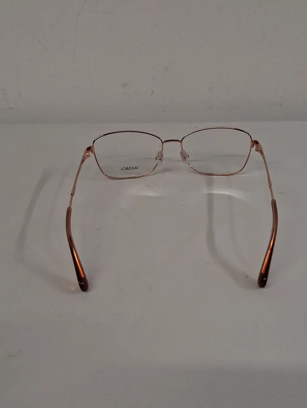 NWOT Womens Rxable Max & Co. MO5056 033 Rose Gold Eyeglass Frames